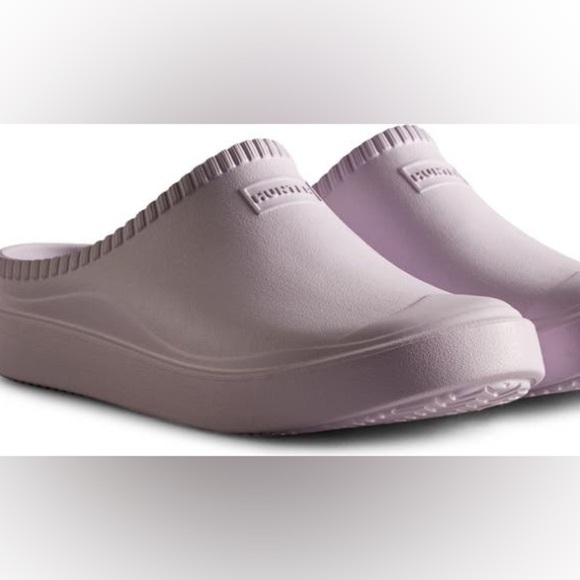 Hunter Gender Inclusive In/Out Bloom Clog Tempered Mauve! - Picture 3 of 9